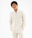 Pull en coton avec col camionneur homme